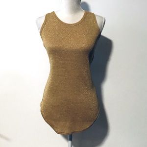 Gold Cache Sleeveless Top